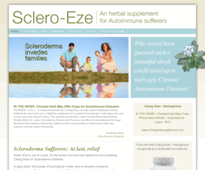 changshansupplement.com: Chang Shan, Rheumatoid Arthritis, Scleroderma Treatment, Skin Condition, Herbal Remedy, Dichroa Root | Sclero-Eze
Sclero-Eze is an herbal supplement derived from Chang Shan that eases the symptoms of scleroderma.
