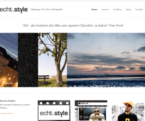 echtstyle.com: Webdesign Portfolio von Dawid Rogaczewski
Dawid Rogaczewski - Webdesigner und Front-End Entwickler aus Dortmund, NRW. Web Portfolio und Web Blog.