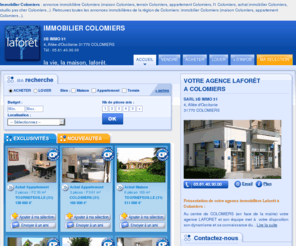 laforet-immobilier-colomiers.com: Immobilier Colomiers - Agence immobilière Colomiers | Annonces achat et location - Laforêt Immobilier
Agence Laforêt Colomiers : votre agence immobilière Colomiers vous accompagne dans votre projet immobilier que ce soit pour vendre ou acheter un bien immobilier à Colomiers. Retrouvez sur notre site de nombreuses annonces immobillères à Colomiers.