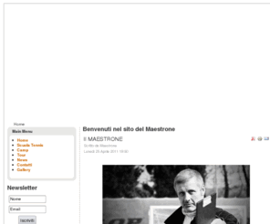 maestrone.net: Benvenuti nel sito del Maestrone
Joomla! - il sistema di gestione di contenuti e portali dinamici