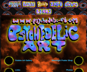 psychedelic-art.com: PSYCHEDELIC ART BY ROBBIE/index
Psychedelic artwork by blacklight artist Robbie