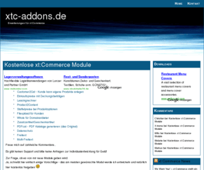 xtc-addons.de: xtc-addons.de
xt commerce module