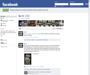 bar-ix.com: Incompatible Browser | Facebook
 Facebook is a social utility that connects people with friends and others who work, study and live around them. People use Facebook to keep up with friends, upload an unlimited number of photos, post links and videos, and learn more about the people they meet.