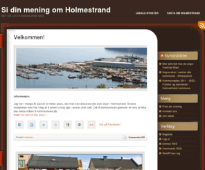 holm3strand.com: Si din mening om Holmestrand
