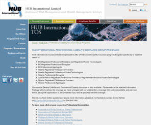 hubprofessional.com: HUB International | HUB International
HUB International is one of the largest private insurance brokerage that provides a broad array of property and casualty, life and health, employee benefits, reinsurance, investment and risk management products and services with offices located in the United States and Canada.