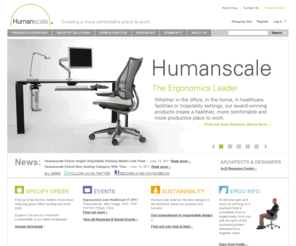 humanscale.asia: Humanscale: Ergonomic office chairs and ergo tools
Humanscale's ergonomic office solutions, from task chairs and LED lighting to keyboard trays and adjustable monitor arms, are designed to optimize performance and create a more comfortable place to work