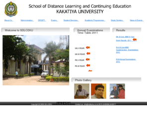 sdlceku.co.in: SCHOOL OF DISTANCE LEARNING AND CONTINUING EDUCATION Kakatiya University
SCHOOL OF DISTANCE LEARNING AND CONTINUING EDUCATION Kakatiya University