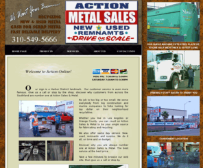 actionsalesmetal.com: Action Sales & Metal CO Inc - Wilmington, CA- Welcome
Action Sales & Metal CO Inc, Wilmington, CA, Metal Fabricating and Recycling Action Sales & Metal CO Inc, Wilmington, CA, metal fabrication, metal recyling