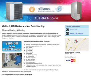 alliance-heatcool.com: Heater | Air conditioning Waldorf MD - Alliance Heating & Cooling
Alliance Heating & Cooling provides commercial and residential heating and cooling services to the Waldorf, MD area. Call 301-843-6674.