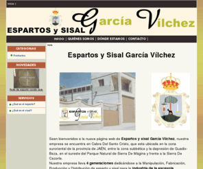 espartosysisal.es: Espartos Y Sisal García Vilchez
Espartos Y Sisal García Vilchez :  - Productos espartos, sisal, jaen, fábrica, escayola, materiales, construccion