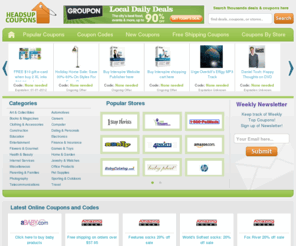 headsupcoupons.com: Dell Coupons, Free Online Coupon Codes, Dell Computer Deals & More Discounts at Dealopts.com
Get up-to-date Dell coupons, free coupon codes, deals on computers and much more at Dealopts.com. Learn about promotional sales and use online coupons from hundreds of internet stores to get deep discounts every time you shop on line. We update our code daily to help you get the best deals.