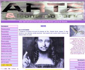 leonardobasile.it: Arte e leonardo basile pittore 
Sito dell\'astratto e informale pittore barese Leonardo Basile : realizzazioni,recensioni,fotoricordo e tanta altr' arte.