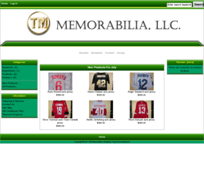 tmmemorabilia.com: TM Memorabilia, Autographed Sports Collectibles
TM Memorabilia :  - Baseball Basketball Football Hockey ecommerce, open source, shop, online shopping