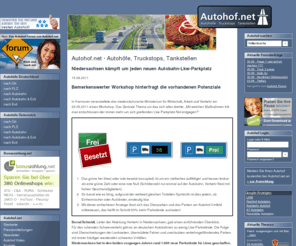 autohof.net: Autohof.net
Ein Verzeichnis mit Autohöfen, Truckstops, Tankstellen und Parkplätzen von Deutschland und Österreich.
