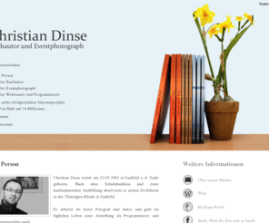 christiandinse.de: The personal portfolio of Christian Dinse
