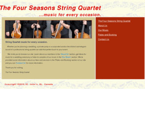 fourseasonsquartet.com: The Four Seasons String Quartet - The Four Seasons String Quartet
The Four Seasons String Quartet