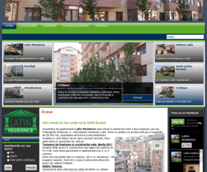 latin-residence.ro: Acasa
Latin Residence, ansamblu rezidential, apartamente noi, cartier nou, locuinte ieftine