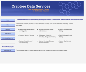 crabtreedata.com: Crabtree Data Services
Home page for Crabtree Data Services