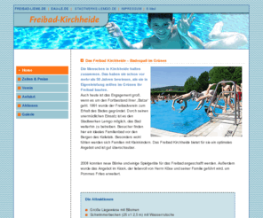 freibad-kirchheide.de: Freibad Kirchheide - Home
Das Freibad Kirchheide  Badespaß im Grünen