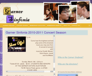 garnersinfonia.org: Garner Sinfonia
Home Page