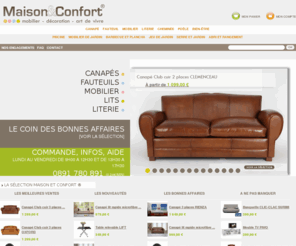 maisonetconfort.com: Maison et Confort le spécialiste du mobilier, de la décoration, et de l'art de vivre.
Maison et Confort est une boutique  spécialisée dans la vente de canapés, de cheminées électriques, de barbecues à charbon, de piscines en bois.