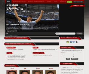 pasiondeportivacr.com: Sitio Oficial de Pasión Deportiva
Pasión Deportiva! - el Sitio Web más deportivo de Costa Rica