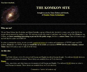 komkon.org: KOMKON Site
