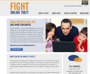 stoptheftonline.com: COICA - Fight Online Theft
COICA, Fight Online Theft