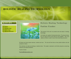 takecaraher.com: Holistic Healing Technology
