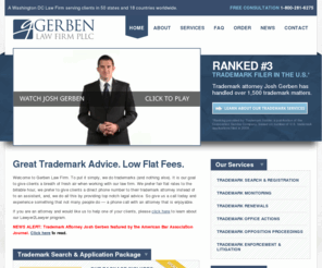 trademarkarmour.com: Trademark Attorney  - Trademark Lawyer - U.S. Trademark Registration Services Online - Gerben Law Firm
Trademark Registration by a Top-Ranked Trademark Attorney: Flat Fee of $495.  Trademark search and trademark application completed in five business days.