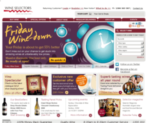 wineselectors.com.au: Wine Online | A Better Way to Buy Wine Online - Wine Selectors
Wine Online, A Better Way to Buy Wine, Wine Selectors Tasting Panel Selected wines from over 400 Australian wine producers, Mixed cases, red wines, white wines, sparkling wines and Champagne.