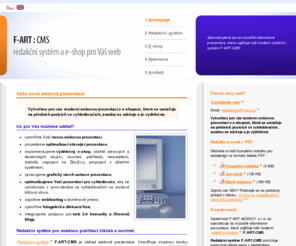 xn--huln-7na.net: F-ART:CMS - redakční systém a e-shop pro Váš web, webdesign, optimalizace pro vyhledávače, SEO
F-ART AGENCY - redakční systém zdarma, webdesign, SEO, SEM, CMS, reklama
