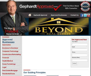 gephardtapproved.com: GephardtApproved.com from Utah's Bill Gephardt | Home
Gephardt Approved - Coming Soon from Utah's Bill Gephardt