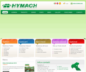 hymach.it: Tosaerba professionali a braccio estensibile, decespugliatori, falciatrici - Hymach srl
Hymach srl produce e vende macchine per la manutenzione del verde come tosaerba professionali a braccio estensibile, decespugliatori, Falciatrici per scarpate, banchine stradali, frutteti, vigneti, terrazze, prati e parchi pubblici