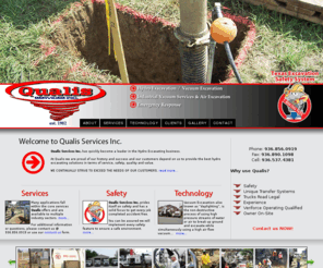 qualisservices.net: Qualis Services - Hydro Excavation/Excavating, Houston, Texas, College Station, Bryan, Waco, Giddings, Longview
Hydro Excavating,Hydro Excavation,Hydro Vac,Hydrovac,Hydrovac Houston,Hydrovac Texas,Hydrovac Louisiana, Hydro Excavate,Vacuum Excavating,Vacuum Excation,Pot Hole,Vac Trucks,Pipeline Locate,Daylighting,Slot trenching,Vacuum Excavate,Hydro Vac Rentals,Utility Locating,Houston,Bryan College Station,Waco,Giddings,Long View,Texas.