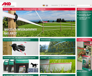 xn--weidezaungert-mfb.info: AKO Agrartechnik GmbH - Startseite
Startseite