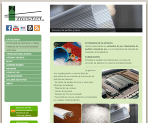 extruplesa.com: Extruplesa. Extrusion de PVC - Perfiles de plástico - Paneles - Tubos
Extrusion de PVA. Extruplesa