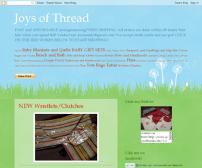 joysofthread.com: Joys of Thread
