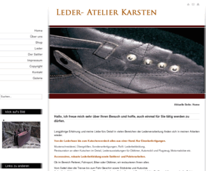leder-karsten.com: Leder-Atelier Karsten
Leder-Karsten in Lingen (Ems) - Wir fertigen für Sie Lederbekleidung aller Art. Eine langjährige Verarbeitung von Leder bringt uns die Erfahrung, die ein große Produktpalette möglich macht.