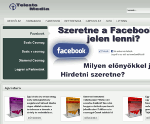 telesto.hu: Telesto Media - Facebook megjelenés
Joomla! - a dinamikus portálmotor és tartalomkezelő rendszer