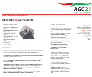 agc21.com: www.agc21.com - the homepage of Applied Geo Consultants
