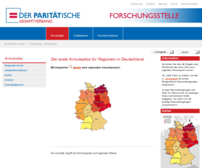 armutsatlas.de: DIE PARITÄTISCHE FORSCHUNGSSTELLE ARMUTSATLAS
Spitzenverband der Freien Wohlfahrtspflege