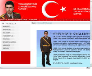 cengizevranos.com: Şehit J. Tğm Cengiz Evranos
Şehit J. Tğm Cengiz Evranos