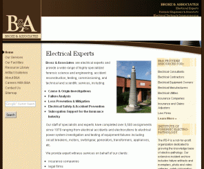 expertwitness-electric.com: Brosz and Associates - Forensic Electrical Engineers and Scientists
