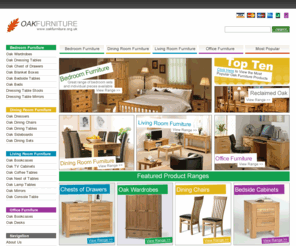 oakfurniture.org.uk: Oak Furniture, Oak Bedroom Furniture, Dining and Living Room.
We offer high quality oak furniture at competitive prices with next day delivery on some items. Including Oak bedroom furniture, oak dining tables and living room furniture.