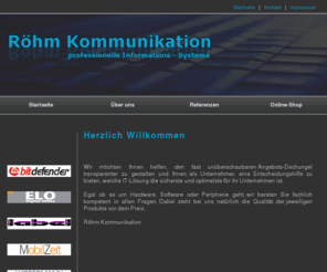 roehm-kommunikation.info: Röhm Kommunikation
homepage, dokument, webpage, page, web, netz