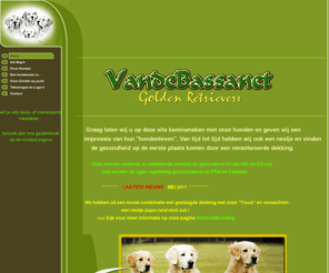 vandebassanet.com: Van de Bassanet
onze honden Golden Retrievers