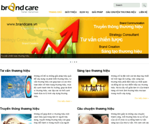 brandcare.vn: Giải pháp xây dựng thương hiệu trọn gói với BrandCare
BrandCare cung cấp giải pháp xây dựng thương hiệu trọn gói từ tư vấn chiến lược, đặt tên thương hiệu, thiết kế logo, nhận diện thương hiệu, ấn phẩm quảng cáo truyền thông, showroom bán hàng ...