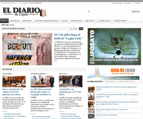 diariodelujan.com: El Diario
Edición digital del periódico lujanense El Diario