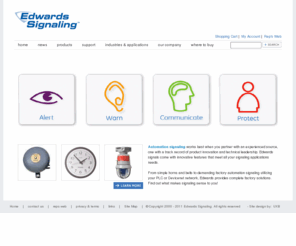 div1signaling.com: Edwards Signaling - Audible & Visual Signals - Fire alarm and Warning systems
Edwards Signaling manufacturers a complete line of audible and visual signals for industrial and commercial applications. Products include: fire alarm control panels, flashing and steady LED and halogen beacons and lights, strobes, vibrating horns and bells, outdoor warning sirens, public address and intercom systems, LED message centers and electronic system signals.